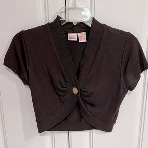 Ultra cropped sweater top